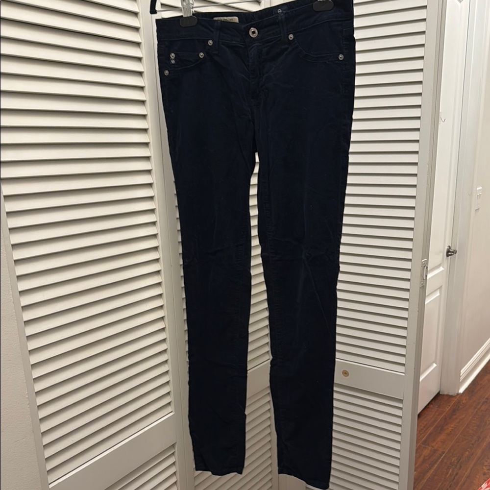 AG Adriano Goldschmied Women's Skinny Jeans - Dark Blue / Low cut